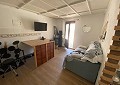 Casa de campo de 3 dormitorios con un apartamento anexo de 2 dormitorios más un estudio de 1 dormitorio en Sax. in Spanish Fincas