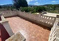 Casa de campo de 3 dormitorios con un apartamento anexo de 2 dormitorios más un estudio de 1 dormitorio en Sax. in Spanish Fincas