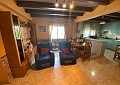4 Bed Finca with Pool and Lovely Garden Area 10 Minutes Walk To Town of Sax in Spanish Fincas
