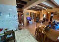 4 Bed Finca with Pool and Lovely Garden Area 10 Minutes Walk To Town of Sax in Spanish Fincas