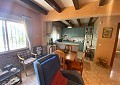 4 Bed Finca with Pool and Lovely Garden Area 10 Minutes Walk To Town of Sax in Spanish Fincas