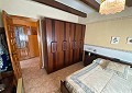 4 Bed Finca with Pool and Lovely Garden Area 10 Minutes Walk To Town of Sax in Spanish Fincas
