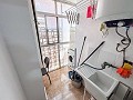 Gezellig appartement met 4 slaapkamers, lift en balkon in Elda in Spanish Fincas