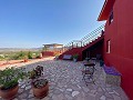 Prachtige villa met 5 slaapkamers en 4 badkamers in Encebras(Pinoso) met prachtig uitzicht! in Spanish Fincas