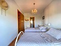 Prachtige villa met 5 slaapkamers en 4 badkamers in Encebras(Pinoso) met prachtig uitzicht! in Spanish Fincas