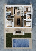 Stunning new builds villa with pool in Spanish Fincas