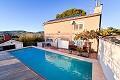 Villa with Pool + Land and Wonderful Views in Ibi in Spanish Fincas