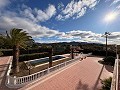 Luxury villa in Sax, Alicante with 3 double garages, pool and tennis court in Spanish Fincas