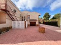 Luxury villa in Sax, Alicante with 3 double garages, pool and tennis court in Spanish Fincas