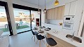 Contemporary 3 bed villas with swimming pool, large solarium and parking in Spanish Fincas
