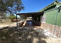 Finca met 3 slaapkamers en 2 badkamers in Sax met meer dan 16.000 m2 grond in Spanish Fincas